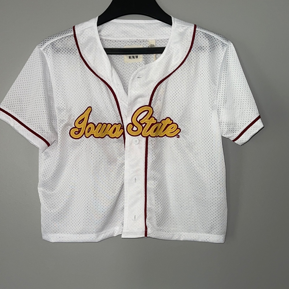 Iowa state cropped jersey